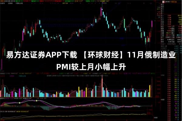 易方达证券APP下载 【环球财经】11月俄制造业PMI较上月小幅上升